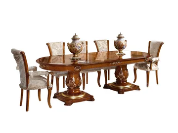 PRESTIGE PLUS - Oval wooden table by Barnini Oseo - view 2